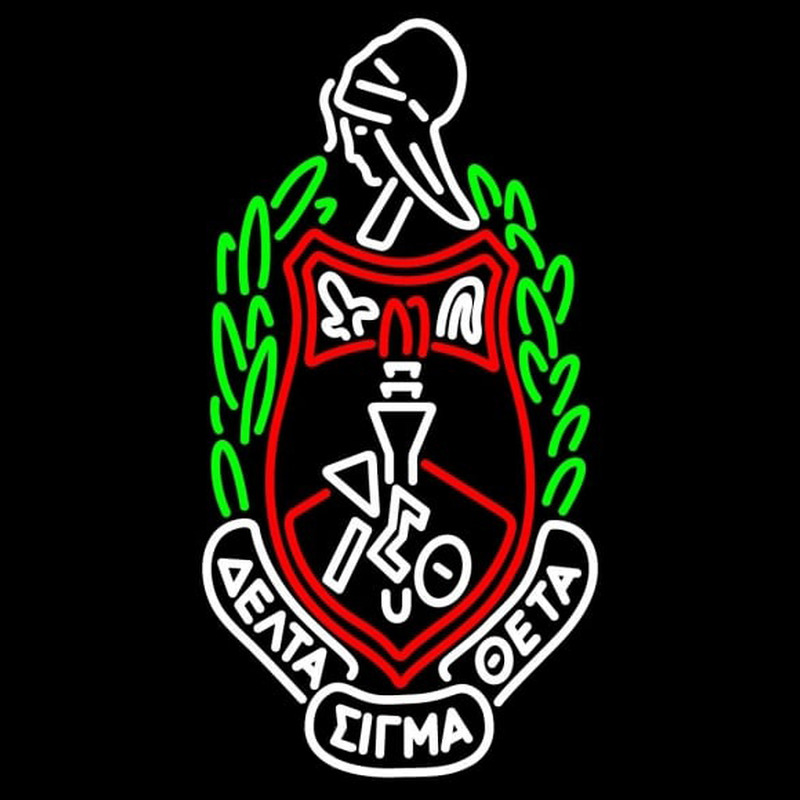 Custom Alpha Gamma Sigma Fraternity Logo Neon Sign USA