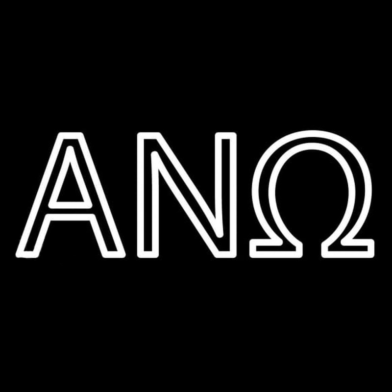 Custom Alpha Nu Omega Neon Sign USA