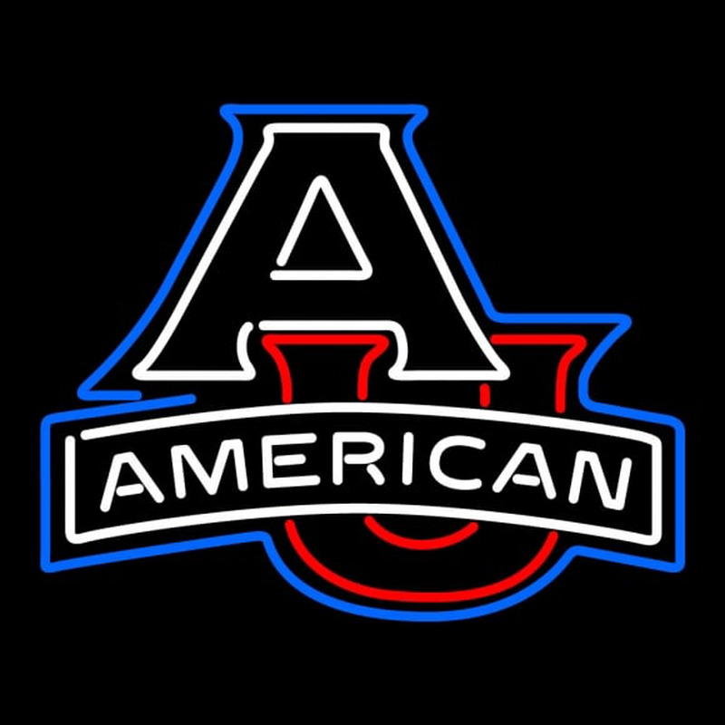 Custom American University Eagles Team Neon Sign Neon Sign USA