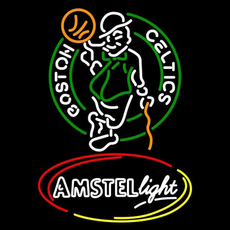 Custom Amstel Light Boston Celtics NBA Beer Sign Neon Sign USA
