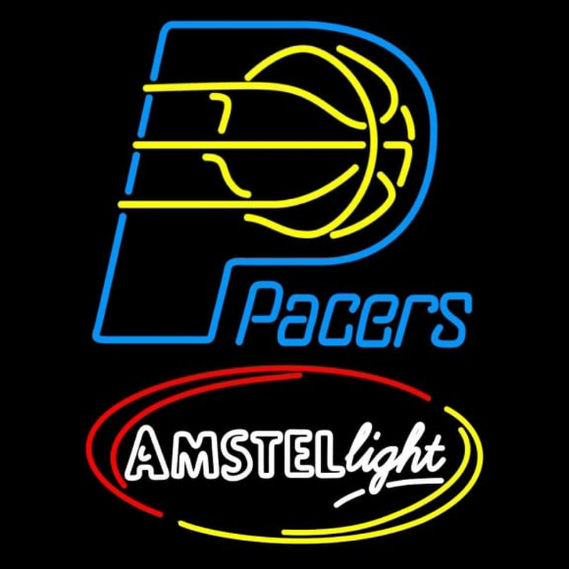 Custom Amstel Light Indiana Pacers NBA Beer Sign Neon Sign USA