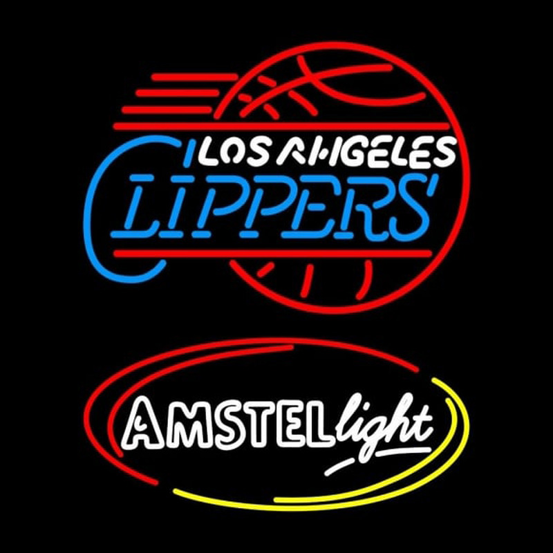 Custom Amstel Light Los Angeles Clippers Beer Sign Neon Sign USA