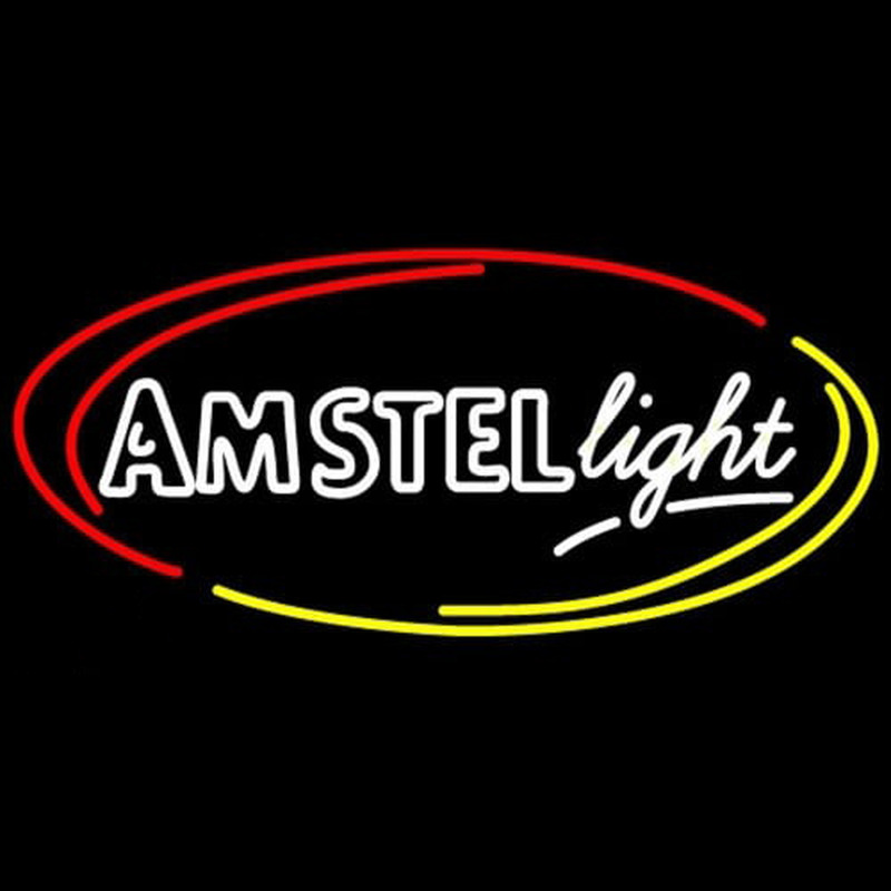 Custom Amstel Light Oval Beer Neon Sign USA