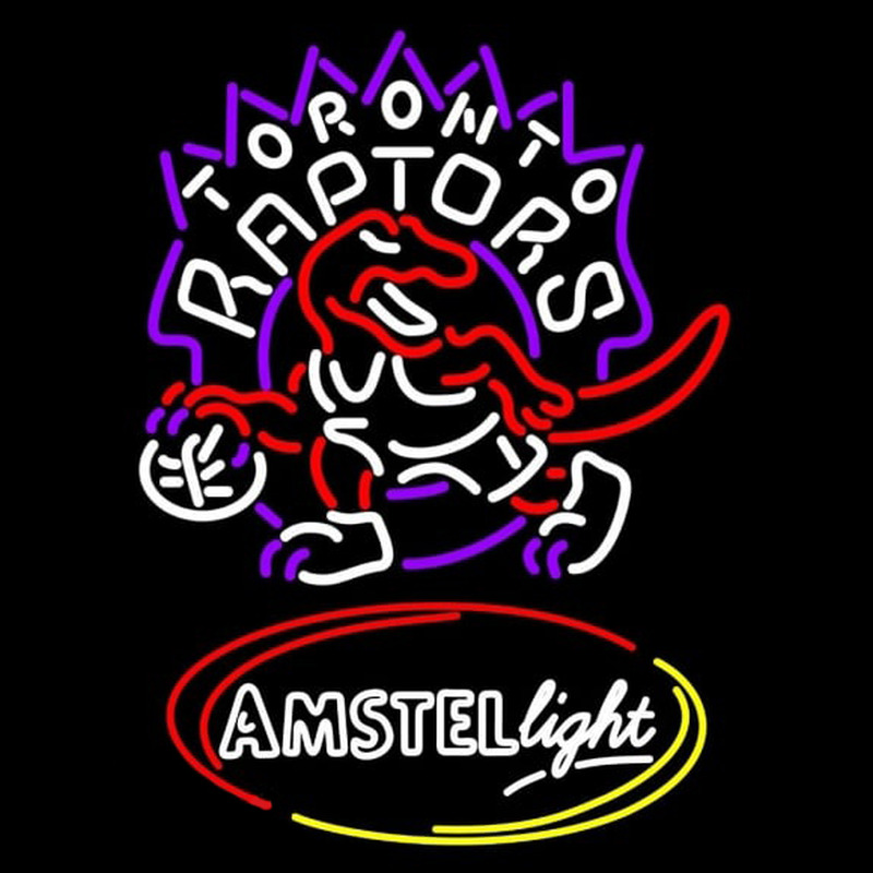 Custom Amstel Light Toronto Raptors NBA Beer Sign Neon Sign USA