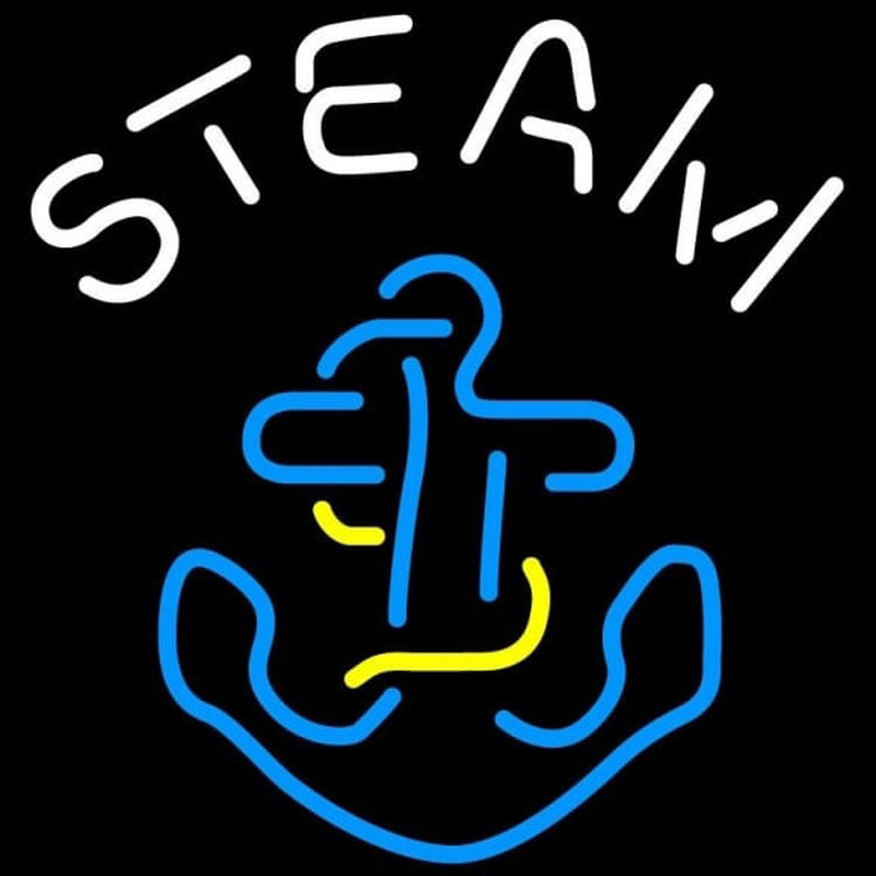 Custom Anchor Steam Neon Sign USA
