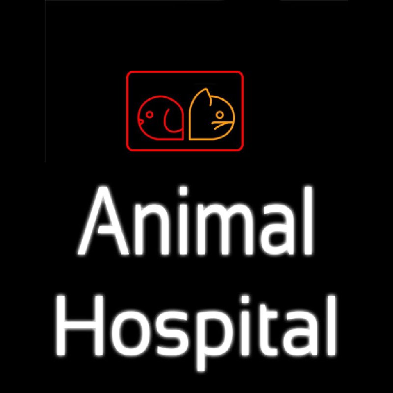 Custom Animal Hospital Neon Sign USA
