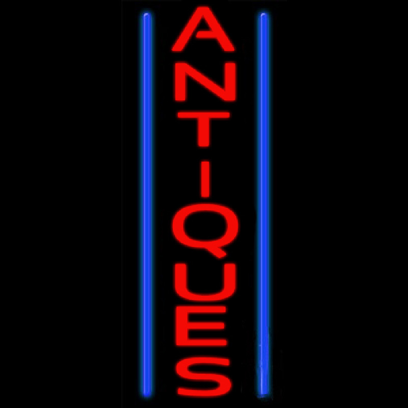 Custom Antiques Neon Sign USA