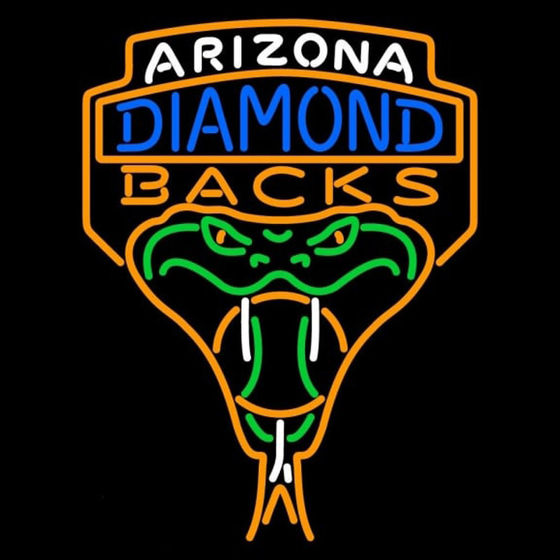 Custom Arizona Diamondbacks Alternate 1999 2006 Logo MLB Neon Sign Neon Sign USA
