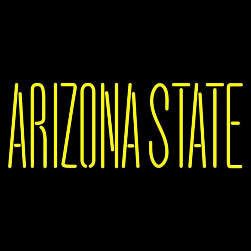 Custom Arizona State Sun Devils Wordmark 2011 Pres Logo NCAA Neon Sign Neon Sign USA