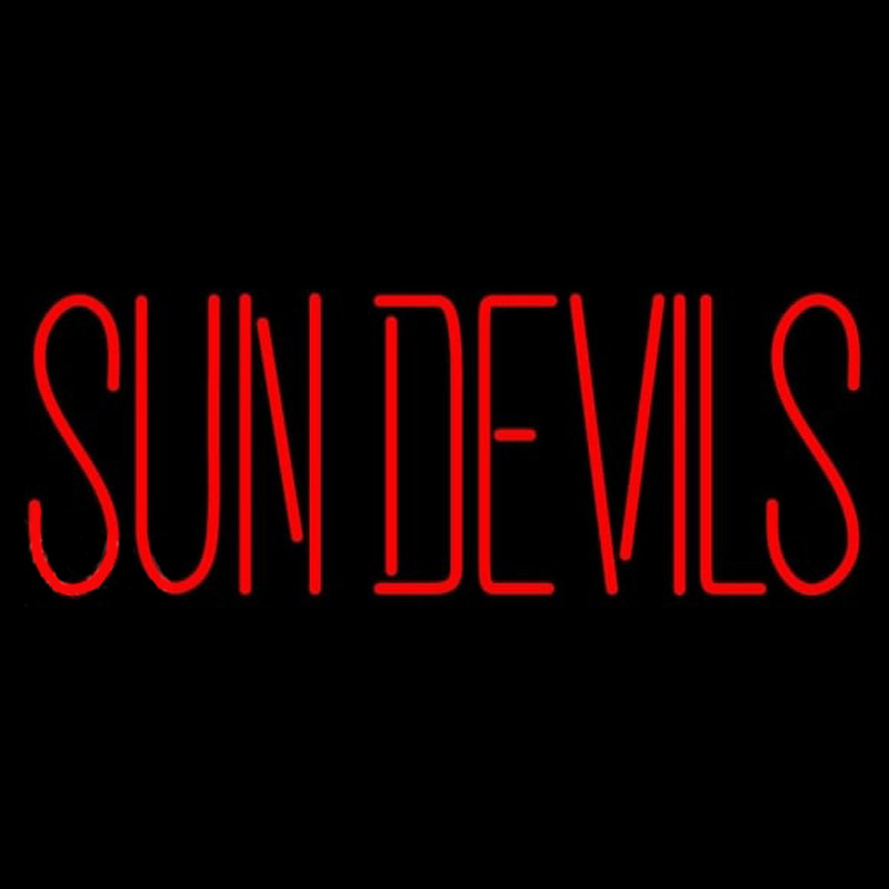 Custom Arizona State Sun Devils Wordmark 2011 Pres Logo NCAA Neon Sign Neon Sign USA