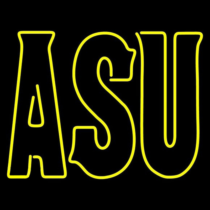Custom Arizona State Sun Devils Wordmark 2011 Pres Logo NCAA Neon Sign Neon Sign USA