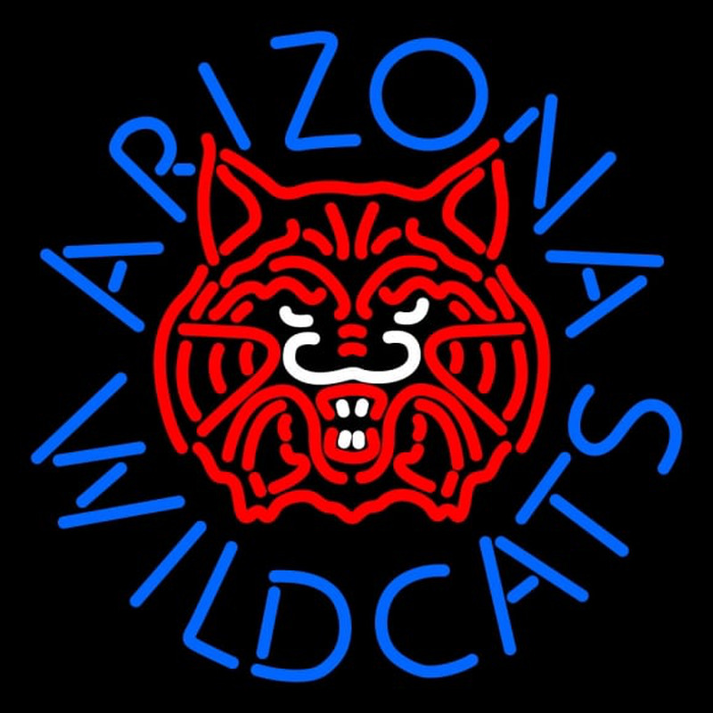 Custom Arizona Wildcats Alternate Pres Logo NCAA Neon Sign Neon Sign USA