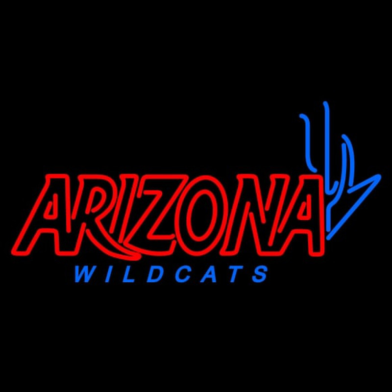 Custom Arizona Wildcats Wordmark Pres Logo NCAA Neon Sign Neon Sign USA