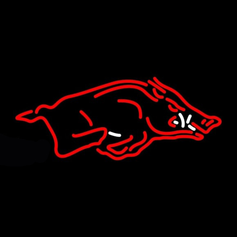 Custom Arkansas Razorbacks Neon Sign Neon Sign USA