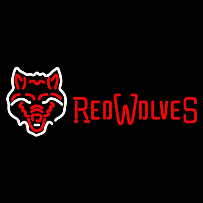 Custom Arkansas State Red Wolves Team Neon Sign Neon Sign USA
