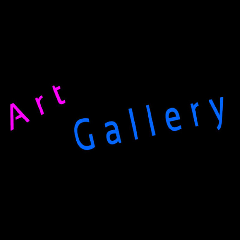 Custom Art Gallery Neon Sign USA