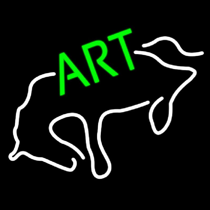 Custom Art With Horse Neon Sign USA