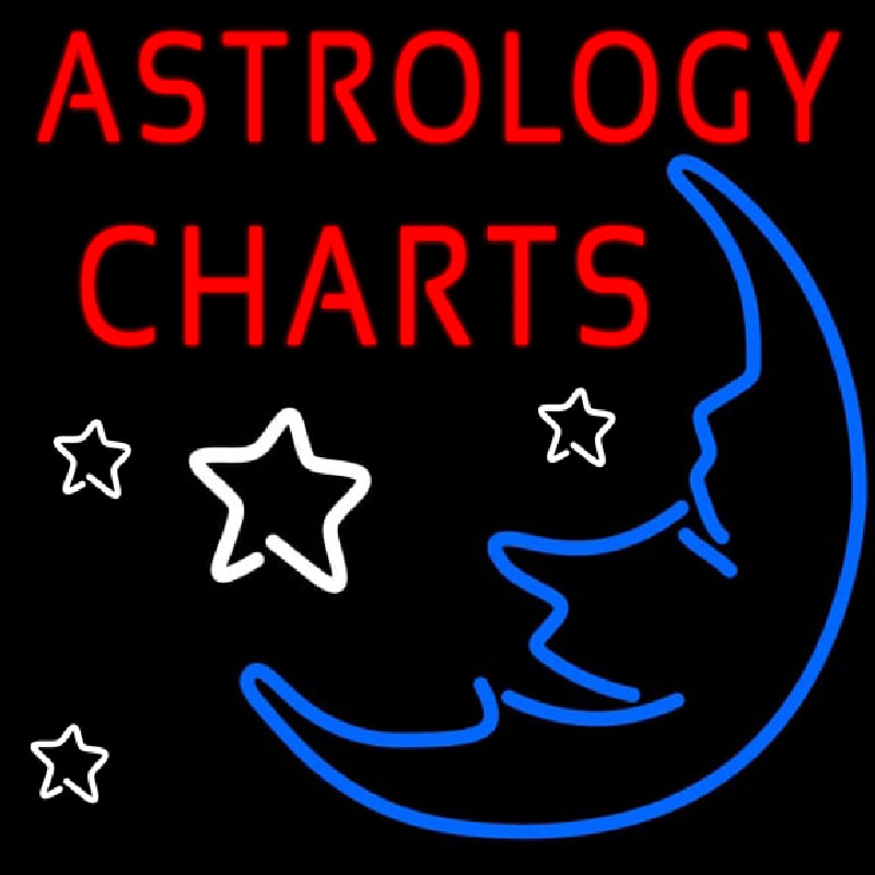 Custom Astrology Charts Neon Sign USA