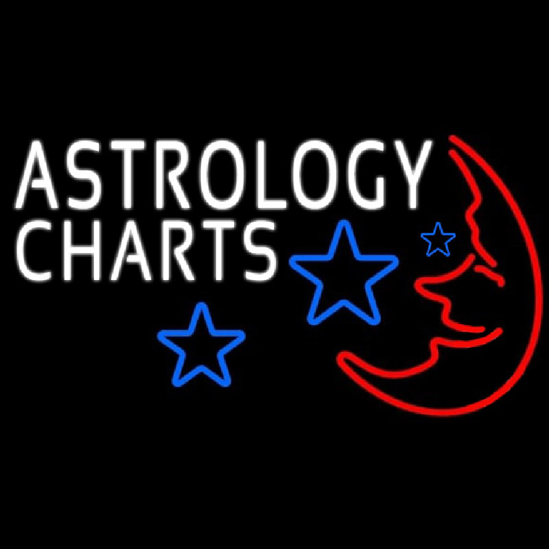 Custom Astrology Charts Neon Sign USA