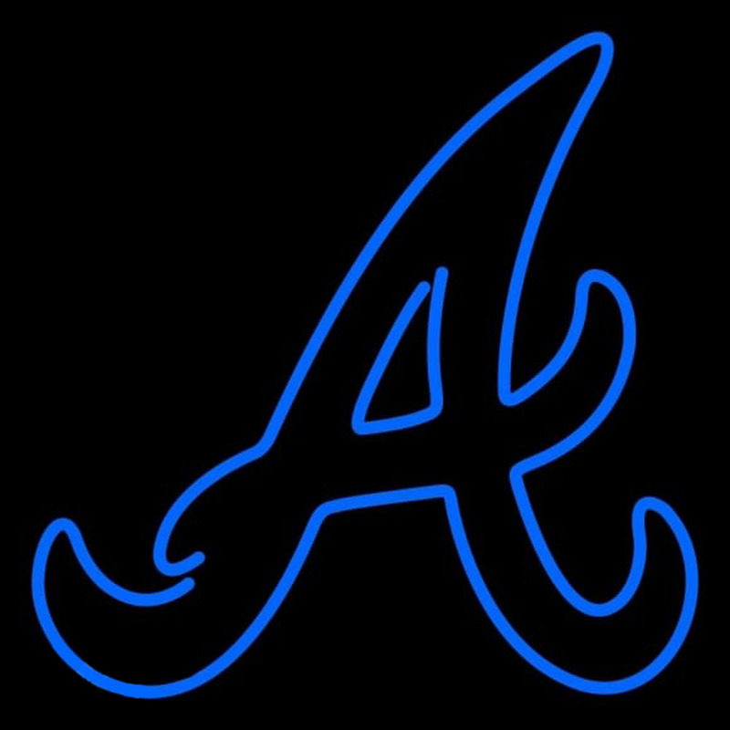 Custom Atlanta Braves Alternate 1987 Pres Logo MLB Neon Sign Neon Sign USA
