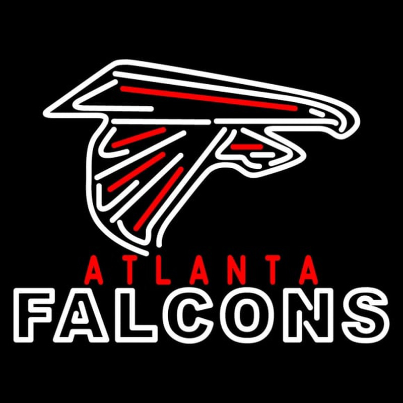 Custom Atlanta Falcons Alternate Pres Logo NFL Neon Sign Neon Sign USA