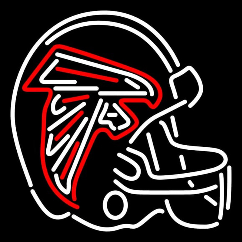 Custom Atlanta Falcons Helmet Pres Logo NFL Neon Sign Neon Sign USA
