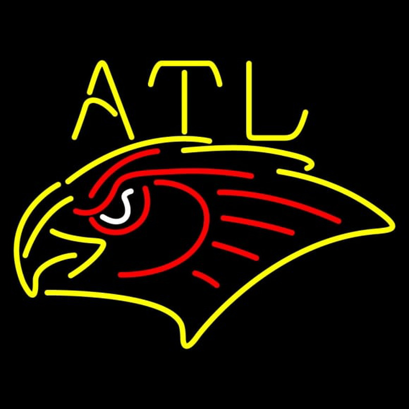 Custom Atlanta Hawks Alternate Logo NBA Neon Sign Neon Sign USA