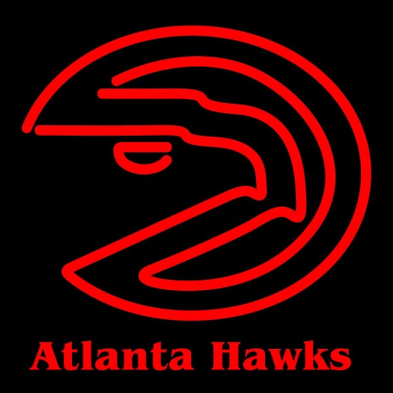Custom Atlanta Hawks Primary Logo NBA Neon Sign Neon Sign USA