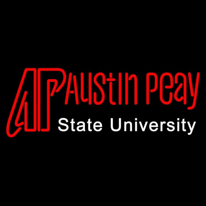 Custom Austin Peay Governors Alternate Pres Logo NCAA Neon Sign Neon Sign USA