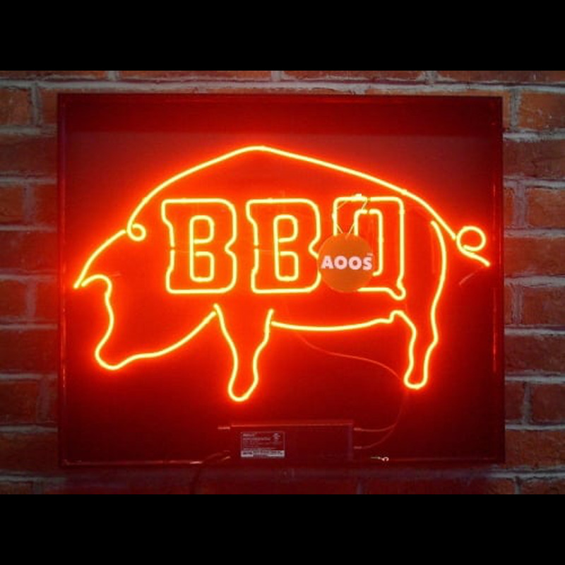 Custom BBQ Neon Sign USA