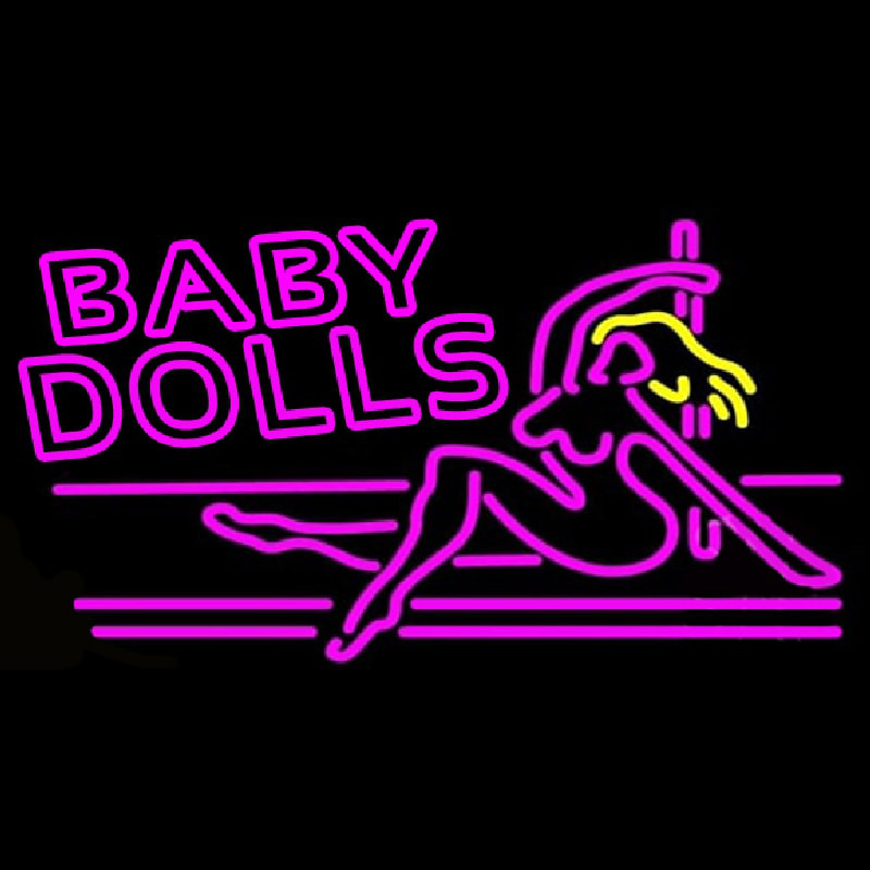 Custom Baby Dolls Girls Strip Club Neon Sign USA