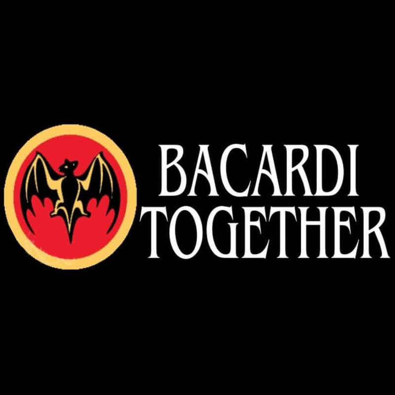 Custom Bacardi Bat Together Rum Sign Neon Sign USA