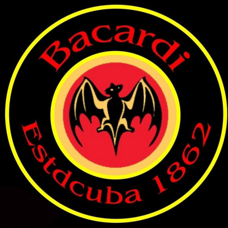 Custom Bacardi Estdcuba 1862Rum Sign Neon Sign USA