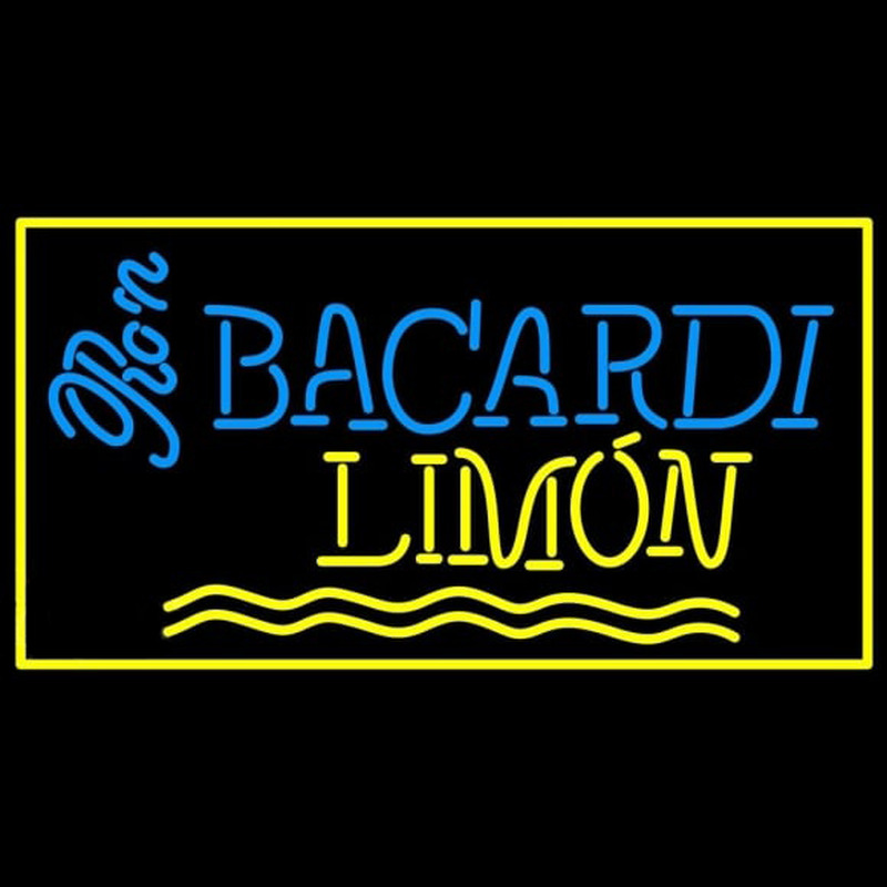 Custom Bacardi Limon Rum Sign Neon Sign USA