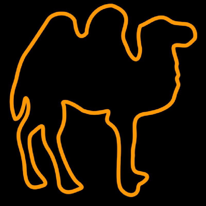 Custom Bactria Camel Neon Sign USA