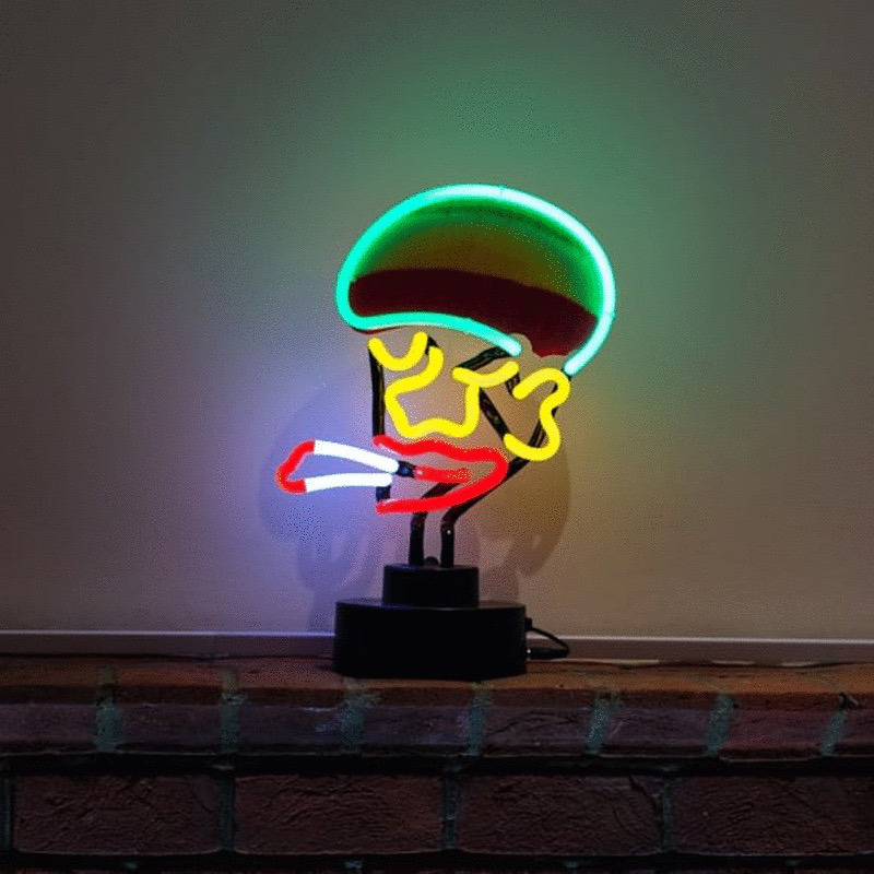 Custom Bad Monkey Desktop Neon Sign