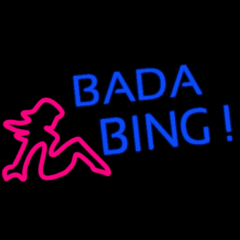 Custom Bada Bing Neon Sign USA