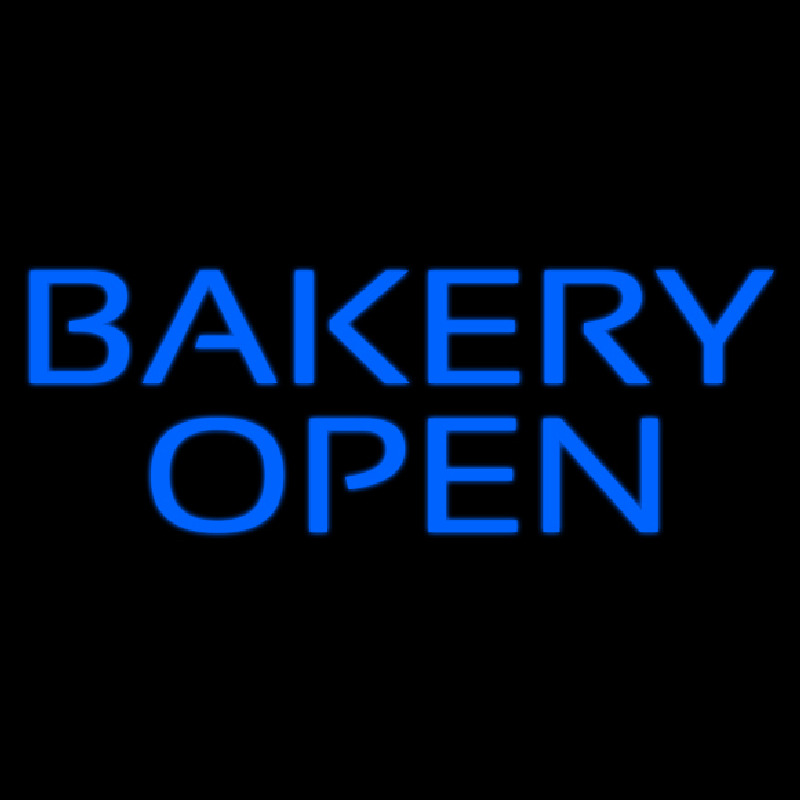 Custom Bakery Open 3 Neon Sign USA