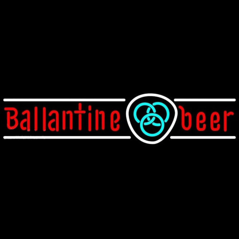 Custom Ballantine Blue Logo Beer Sign Neon Sign USA