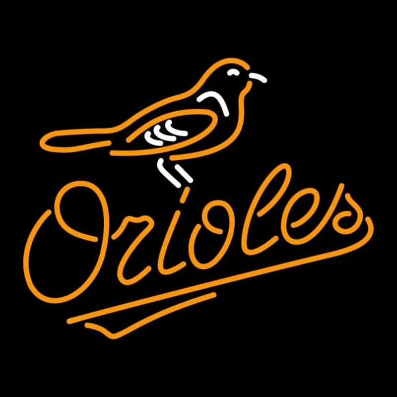 Custom Baltimore Orioles MLB Logo Neon Sign Neon Sign USA