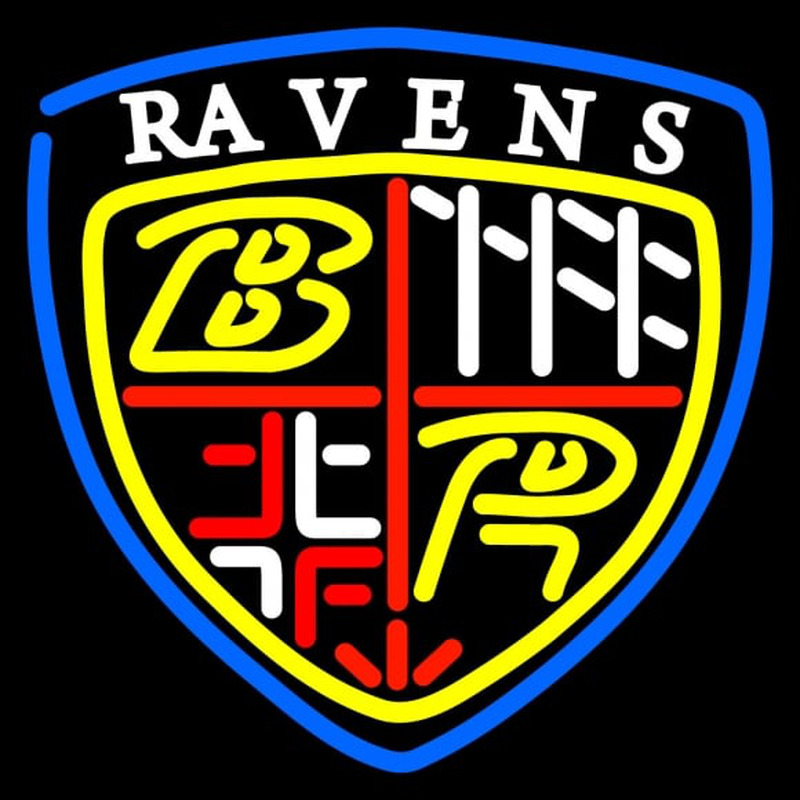 Custom Baltimore Ravens Alternate  Pres Logo NFL Neon Sign Neon Sign USA