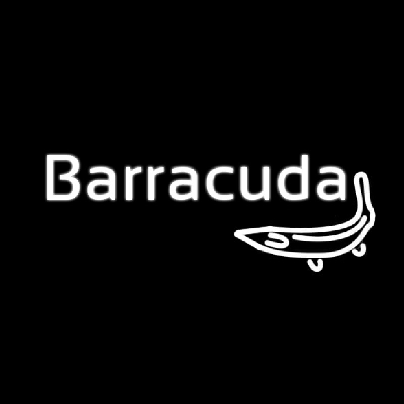 Custom Barracuda Neon Sign USA