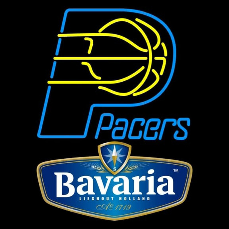 Custom Bavarian Indiana Pacers NBA Beer Sign Neon Sign USA