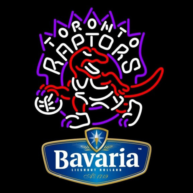 Custom Bavarian Toronto Raptors NBA Beer Sign Neon Sign USA