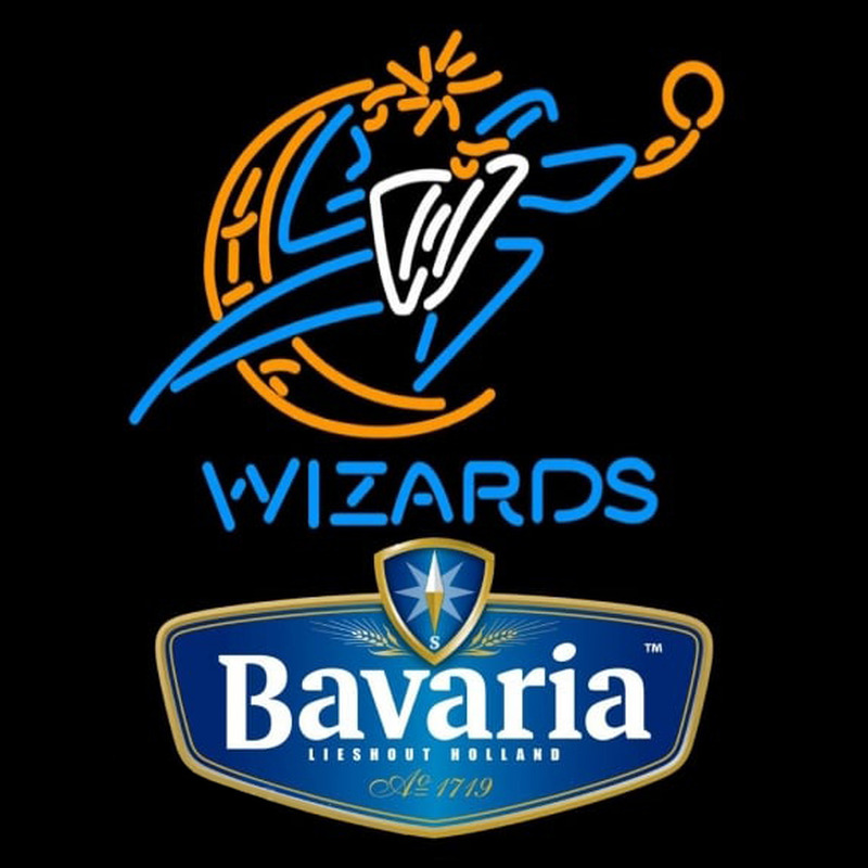 Custom Bavarian Washington Wizards NBA Beer Sign Neon Sign USA