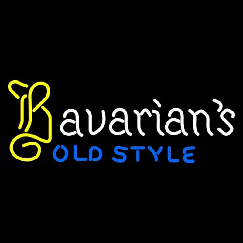 Custom Bavarians Old Style Block Neon Sign Neon Sign USA