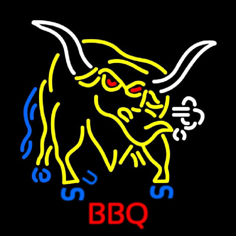 Custom Bbq Neon Sign USA
