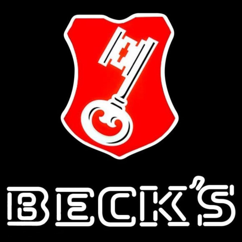 Custom Beck Key Label Beer Sign Neon Sign USA