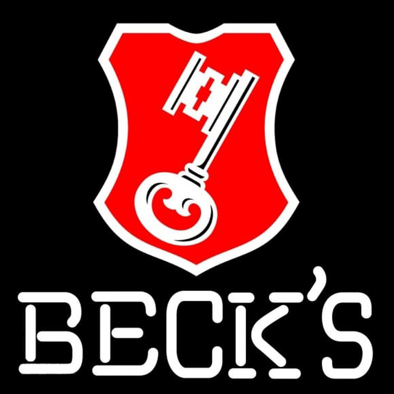 Custom Beck Key Label Beer Sign Neon Sign USA