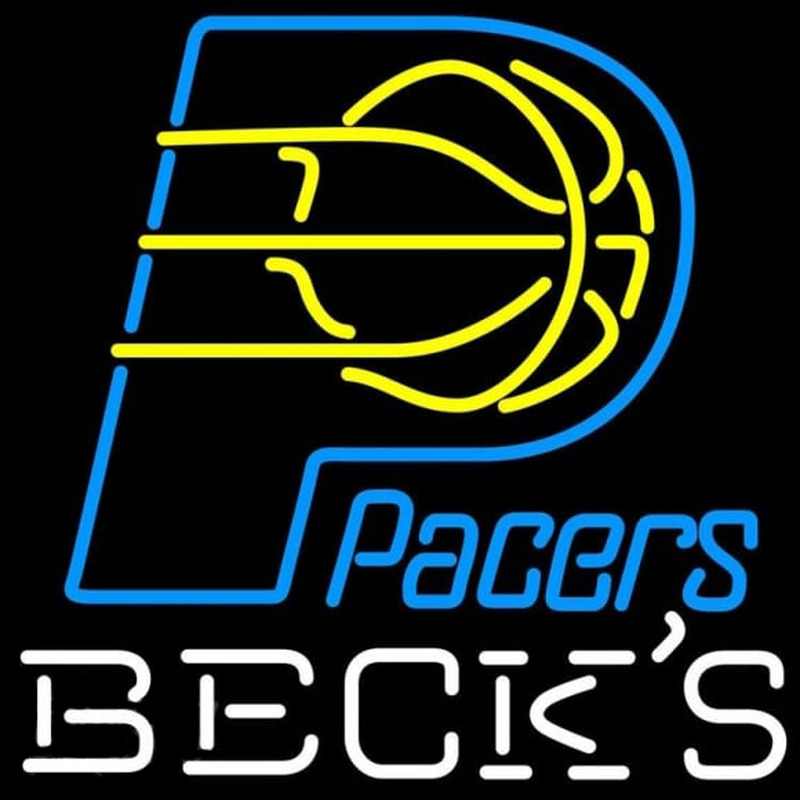 Custom Becks Indiana Pacers NBA Beer Sign Neon Sign USA
